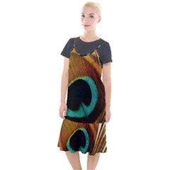 Feather Peacock Feather Peacock Camis Fishtail Dress