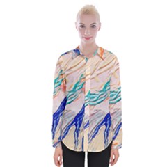 Paint Acrylic Paints Womens Long Sleeve Shirt