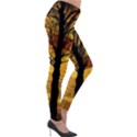 Nature Sunset Landscape Sun Lightweight Velour Leggings View4