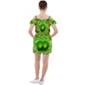 Ranunculus Blossom Bloom Nature Ruffle Cut Out Chiffon Playsuit View2