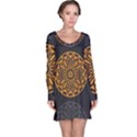 Background Design Pattern Tile Long Sleeve Nightdress View1