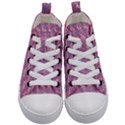 Pattern Abstract Squiggles Gliftex Kids  Mid-Top Canvas Sneakers View1