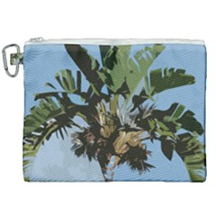 Palm Tree Canvas Cosmetic Bag (xxl) by snowwhitegirl