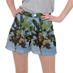 Palm Tree Ripstop Shorts by snowwhitegirl