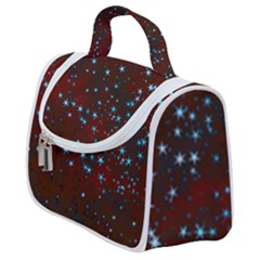 Background Star Christmas Satchel Handbag by HermanTelo