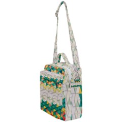 Background Triangle Crossbody Day Bag