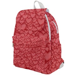 Hearts Love Valentine Top Flap Backpack by HermanTelo
