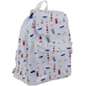 Nautical Sea Top Flap Backpack View2