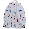 Nautical Sea Top Flap Backpack View3