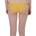 Pattern Halloween Pumpkin Color Bikini Bottom View2