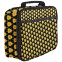 Pattern Halloween Pumpkin Color Yellow Full Print Lunch Bag View3