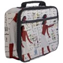 Egyptian Design Men Worker Slaves Full Print Lunch Bag View3