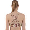 Egyptian Design Man Woman Priest Back Weave Sports Bra View2