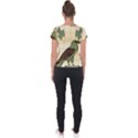 Egyptian Paper Papyrus Bird Short Sleeve Sports Top  View2