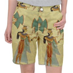 Egyptian Design Man Artifact Royal Pocket Shorts