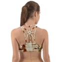 Egyptian Tutunkhamun Pharaoh Design Back Web Sports Bra View2
