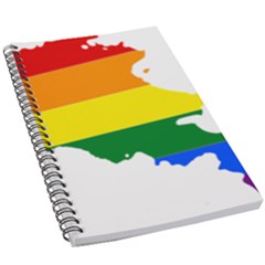 Lgbt Flag Map Of Armenia 5 5  X 8 5  Notebook by abbeyz71