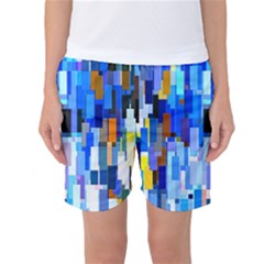 Color Colors Abstract Colorful Women s Basketball Shorts