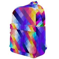 Abstract Background Colorful Pattern Classic Backpack