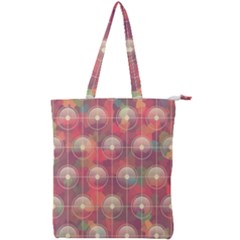 Colorful Background Abstract Double Zip Up Tote Bag by Sapixe