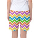 Chevron Pattern Design Texture Women s Basketball Shorts View2