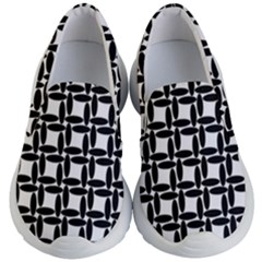 Ellipse Pattern Background Kids  Lightweight Slip Ons