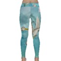 Cute Baby Is Coming With Stork Classic Yoga Leggings View1