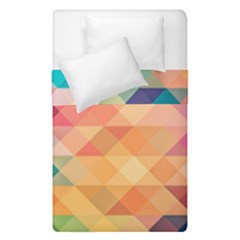 Texture Triangle Duvet Cover Double Side (single Size) by HermanTelo