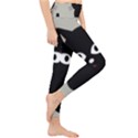 Cat Pet Cute Black Animal Lightweight Velour Classic Yoga Leggings View4