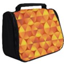 Background Triangle Circle Abstract Full Print Travel Pouch (Big) View2