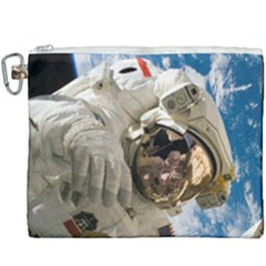 Astronaut Space Shuttle Discovery Canvas Cosmetic Bag (xxxl) by Pakrebo