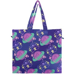 Sparkly Otterspace 2019 Wallpaper Canvas Travel Bag