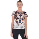 Chihuahua Dog Cute Pets Small Short Sleeve Sports Top  View1