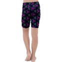 Background Wallpaper Pattern Kids  Lightweight Velour Cropped Yoga Leggings View4