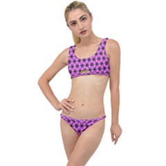 Background Wallpaper Pattern Pink Black The Little Details Bikini Set