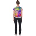 Isolated Transparent Sphere Short Sleeve Sports Top  View2