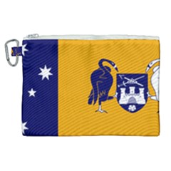 Flag Of Australian Capital Territory Canvas Cosmetic Bag (xl) by abbeyz71