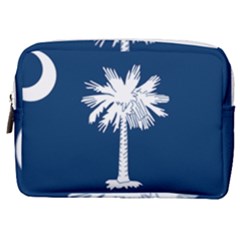 South Carolina State Flag Make Up Pouch (medium) by abbeyz71