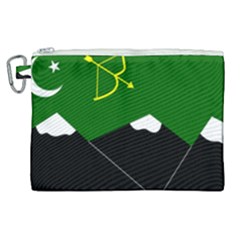 Flag Of Hunza  Canvas Cosmetic Bag (xl) by abbeyz71