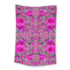 From The Sky Came Flowers In Peace Small Tapestry