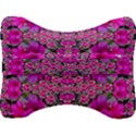 From The Sky Came Flowers In Peace Velour Seat Head Rest Cushion View2