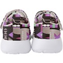 Background Abstract Geometric Men s Velcro Strap Shoes View4