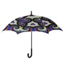 Abstract Texture Fractal Figure Hook Handle Umbrellas (Medium) View3