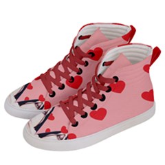 Designed By Revolution Child  l O V E   Edition Men s Hi-top Skate Sneakers by designedbyrevolutionchild