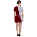 Canada Maple Leaf Crop Top and Shorts Co-Ord Set View2