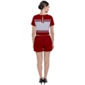 Canada Classic Crop Top and Shorts Co-Ord Set View2