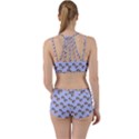 Kawaii Dougnut Blue Pattern Perfect Fit Gym Set View2