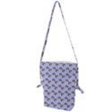 Kawaii Dougnut Blue Pattern Folding Shoulder Bag View1