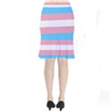 Transgender Pride Flag Short Mermaid Skirt View2