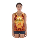 Buddah With Light Effect Sport Tank Top  View1